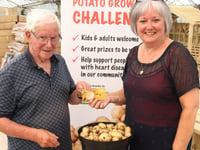 94-year-old gardener digs deep to claim potato growing crown