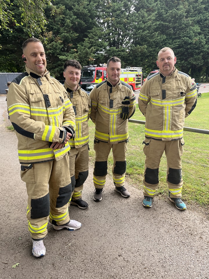 Firefighters and hen party tackle parkrun