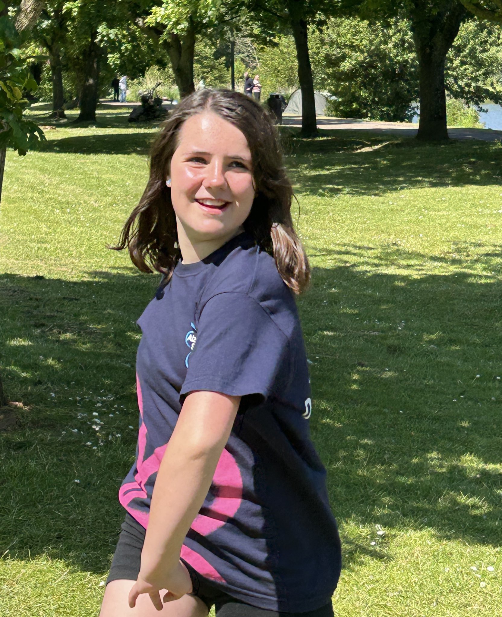 Flo dances across the Forest for Alzheimer’s