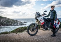 Wye Valley motorbike superstar gears up for charity