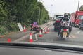 Motorcyclist taken to hospital after crash in Chepstow