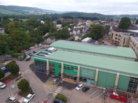 Leisure centre lift stuck in limbo