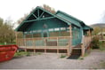 Llanfair Kilgeddin lodge can be used as family home