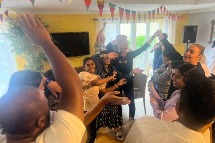 Dancing away the blues