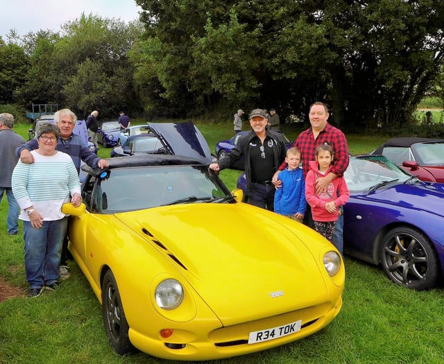 TVR roadrun for farmers' mental health charity