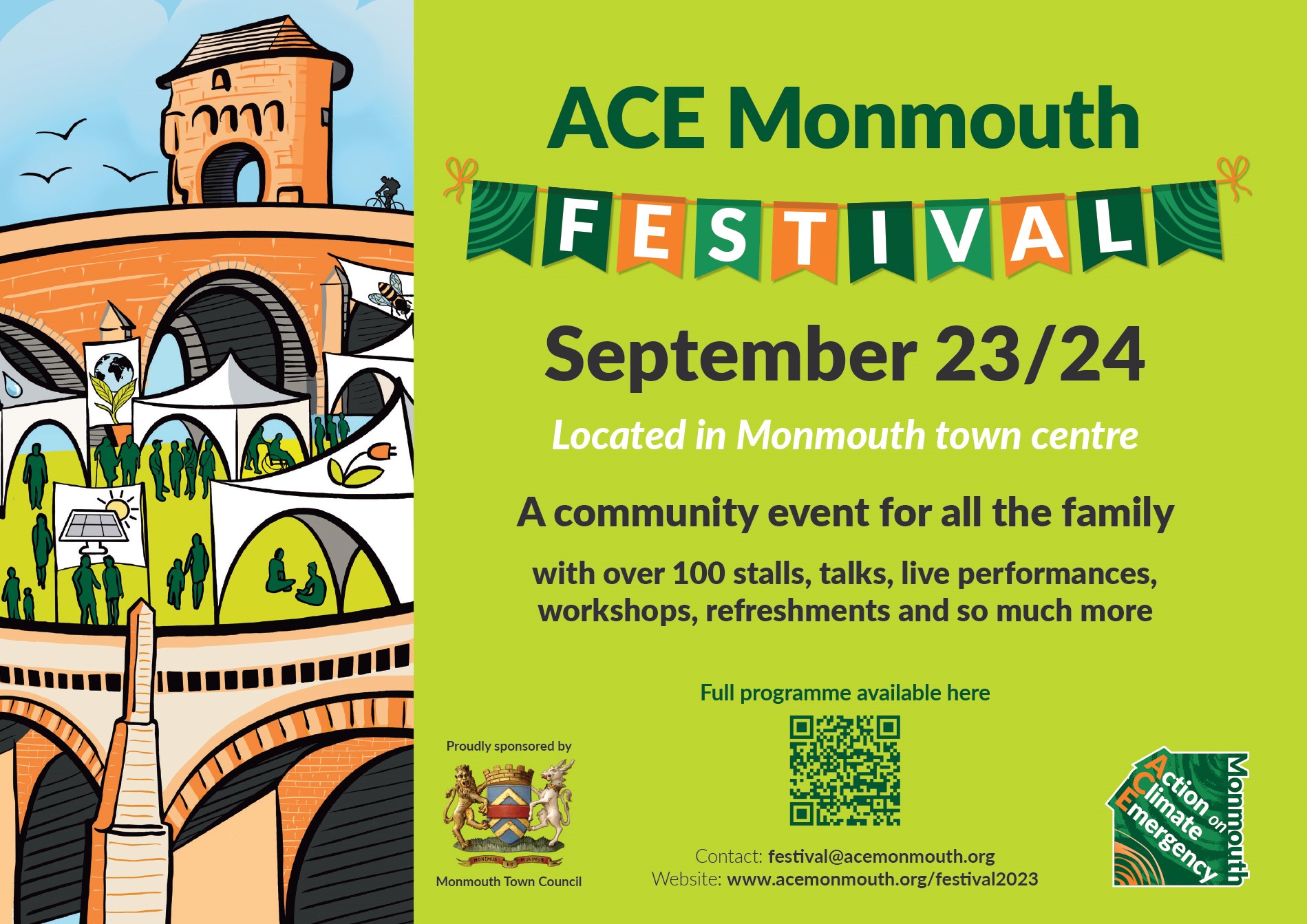 ACE Festival is back and they are looking for volunteers for the event