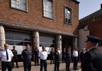 Memorial honours heroic Herefordshire firefighters