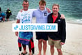 Jack smashes his record in open water challenge