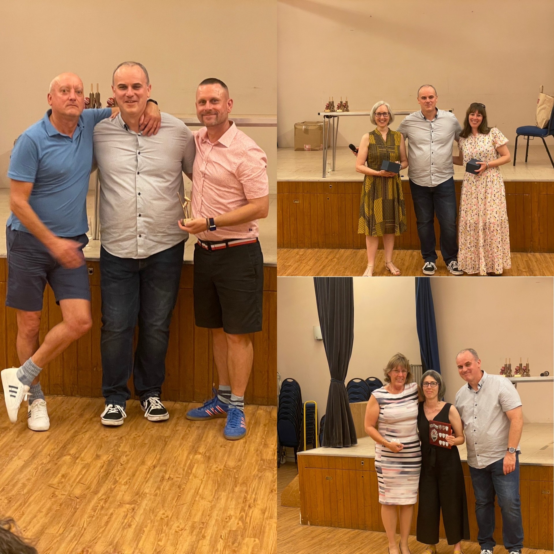 Players bowled over by awards