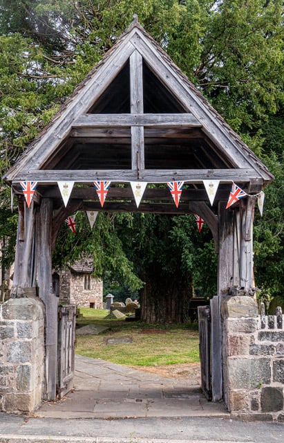 Raglan Church's Lych gate