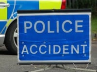 Closure due to collision on dual carriageway near Abergavenny