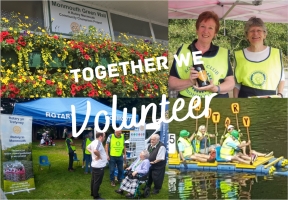 Rotary street collection for disasters