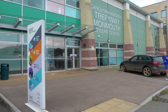 Monmouth's leisure centre