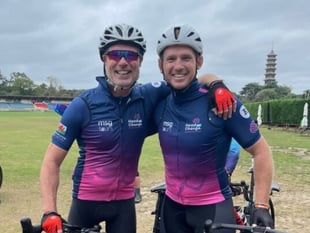Welsh legend cycles from London to Lyon