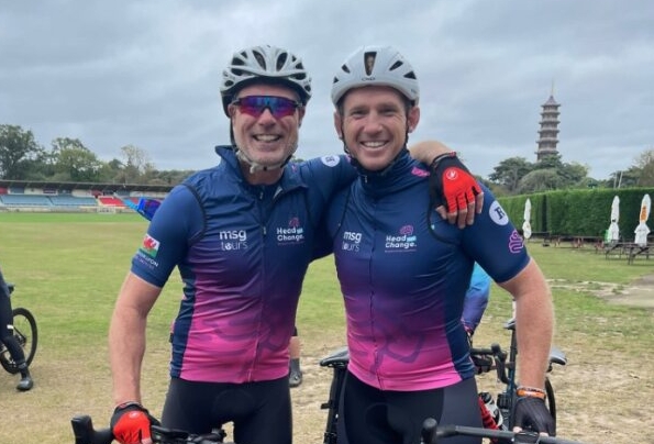 Welsh legend cycles from London to Lyon