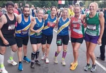 Spirit of Monmouth runners enjoy a capital day out