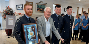 RAF helps John mark 100 years