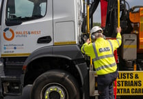 Works to upgrade gas pipes in Coleford town centre completed on time
