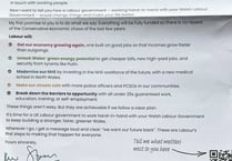 Claims Labour leaflet 'deliberately misleading'