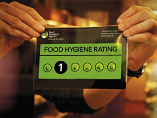 Indian restaurant receives one-star food hygiene rating