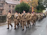 Hundreds join Monmouth Remembrance Parade