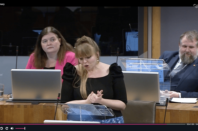 Sendd Plaid Cymru’s Delyth Jewell
