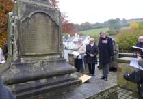 Skenfrith Remembrance service