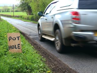 Pothole damage payouts on rise in Herefordshire