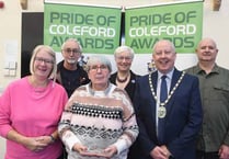 Volunteers honoured at annual Pride of Coleford awards