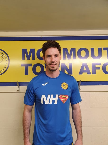 Monmouth Town FC's Nick Harry