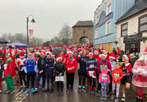 Marks, set, yo ho ho! - as more than 400 festive runners join Monmouth Santa Fun Run 