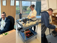 Coleg Gwent students intern at Nevill Hall