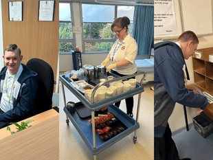 Coleg Gwent students intern at Nevill Hall
