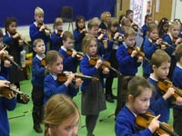 Young musicians from Forest school impress with first violin concert 