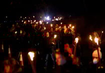 Tintern Abbey by torchlight