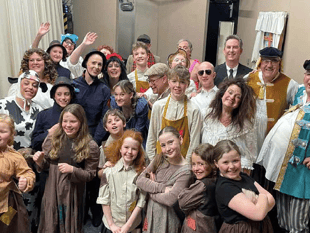 Usk goes Panto crazy in support of town's Memorial Hall