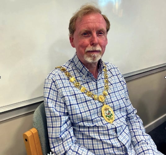 Ross-on-Wye Mayor, Cllr Louis Stark