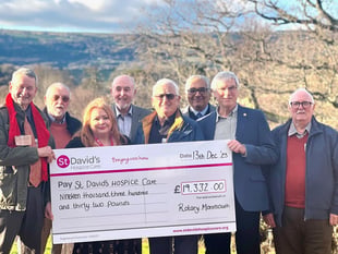Monmouth Raft Race donates more than £14,000 to hospice charity