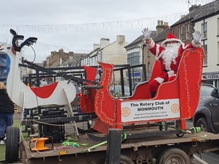 Santa makes his final appearance