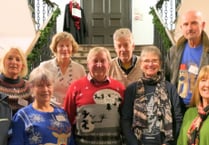 Volunteers get a Christmas thanks