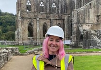 Digging at iconic Tintern Abbey with Alice Roberts