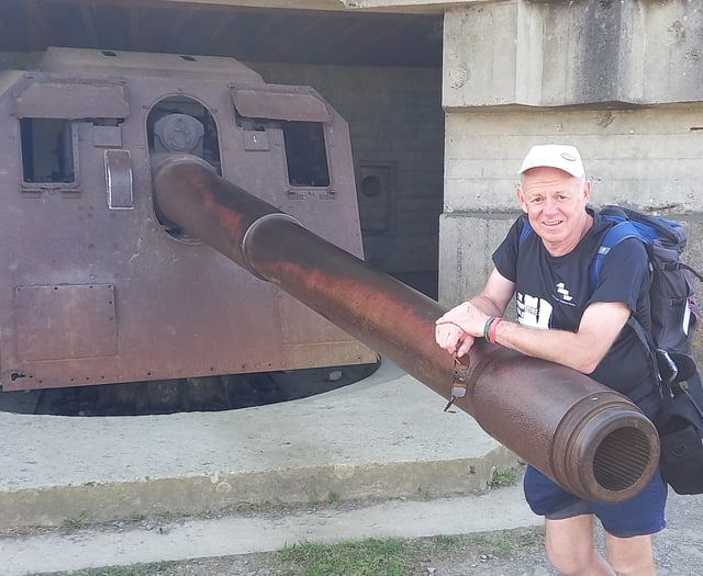 Marcus walks 'in the footsteps of heroes' to raise £5,000 for soldiers