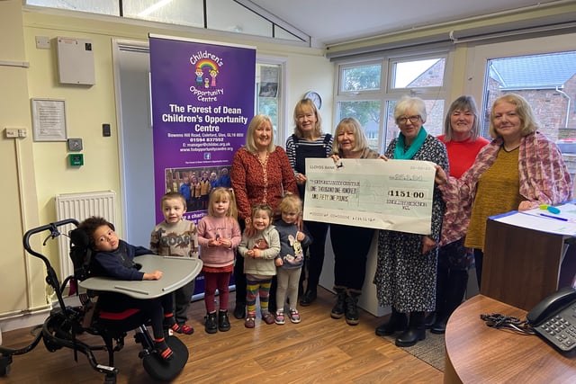 WI ladies get crafty to raise £1,000+ for Coleford children's centre