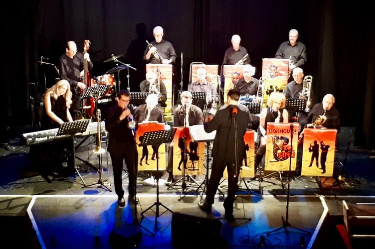 Monmouth Big Band are playing the Savoy