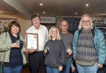 National award presented for efforts to save Wye Valley pub