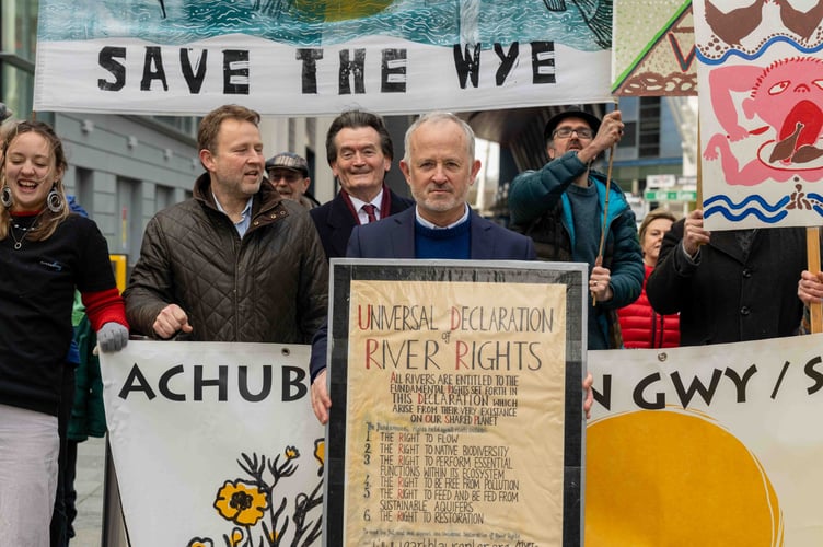 River Action protest