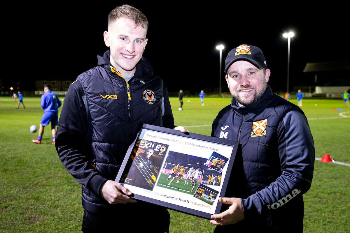 FA Cup hero Bryn wings in for Aber game