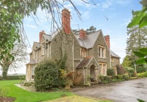 Look inside this "distinctive"  former rectory for sale 