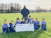 Funding goal scored by Chepstow Junior Football Club
