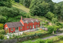 "Charming" hillside cottage for sale has "stunning" Wye Valley views 